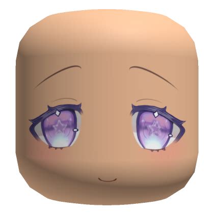 Magical Starry Purple Anime Eyes Face Mask Roblox Item Rolimon S