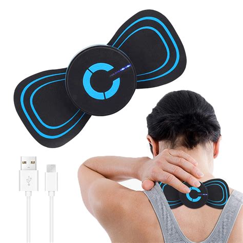 Cordless Cervical Massage Stimulator Portable Mini Electric Neck