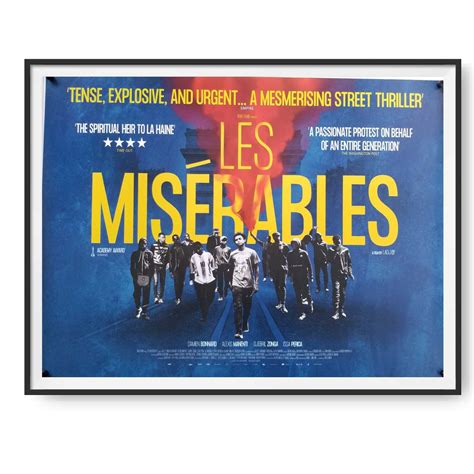 Les Miserables (2019) Original UK Quad Poster - Cinema Poster Gallery