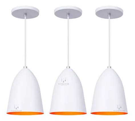 L Mpara Led De Techo Iluminar Ambiente Pendente Bala Color Blanco