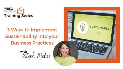 3 Ways To Implement Sustainability To Your Business Youtube