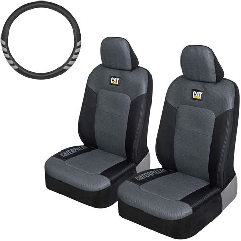 Cat® Meshflex Truck Seat Covers Front Seat Set With Steering Wheel Cover Automotive Seat