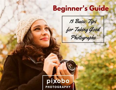 13 Basic Tips For Taking Good Photographs Beginners Guide Pixobo Profitable Photography