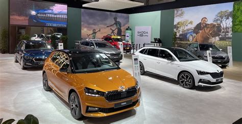 En Direct Du Salon De Bruxelles 2023 Le Stand Skoda