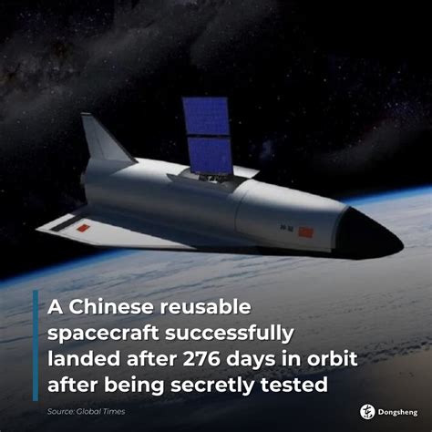 Dongsheng News On Twitter A Chinese Reusable Spacecraft Successfully