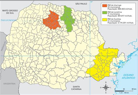 Regiões Metropolitanas Do Paraná