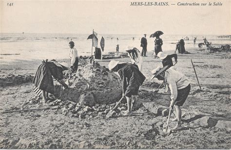 Mers Les Bains 80 Mers Les Bains Construction Sur Le Sable Carte