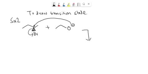 Solved 3 Draw The Transition State For The Following Sn2 Reaction 4 The Following Reaction