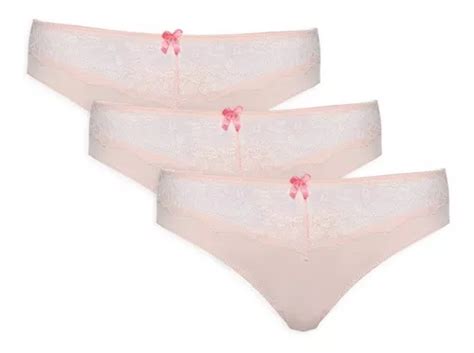 Pack Bikini Panty Calzon Sexy Encaje Moda Dama Mercadolibre