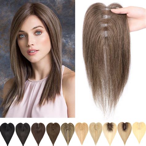 Amazon Hair Toppers For Women Real Human Hair Hair Topper Medium