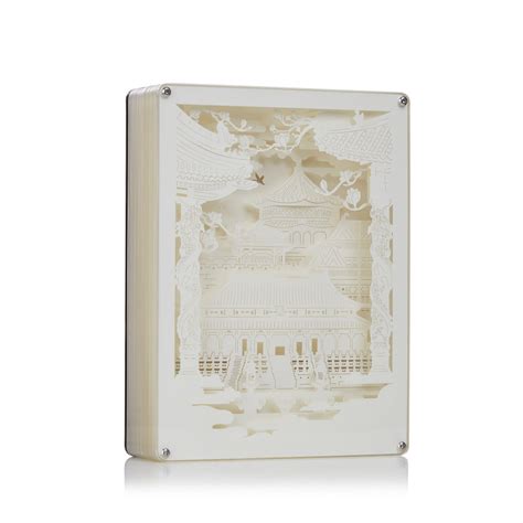 Forbidden City D Paper Cut Lightbox Lsartbox