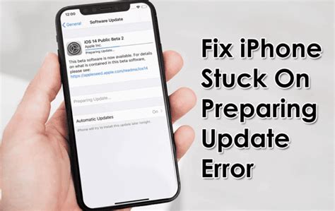 Ways Fix Iphone Stuck On Preparing Update Ios