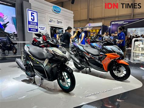 Yamaha Rilis Aerox Warna Baru Di IMOS 2023