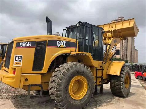 Original 6 Ton Used Caterpillar Payloader Cat 966h Wheel Loader