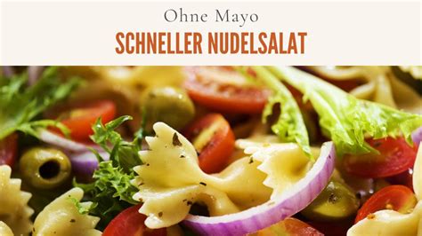 Mit Joghurtdressing Statt Mayo Leichter Nudelsalat Zum Grillen