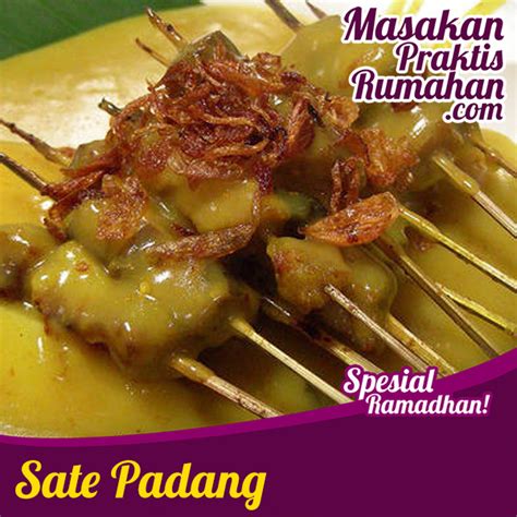 Resep Kuah Sate Padang Praktis Belajar Masak