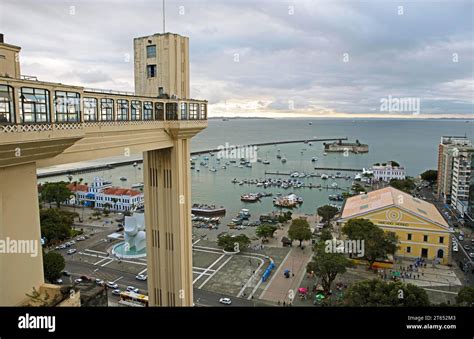 Elevador Lacerda High Speed Lift Historic Old Town Salvador State