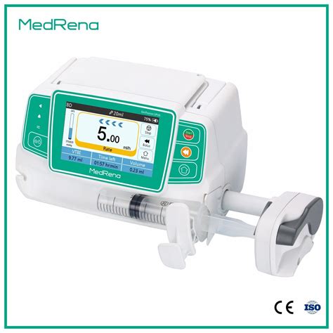 Portable 4 3 Inch Touch Screen Chemotherapy Peristaltic IV Medical