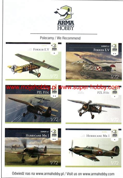 Hurricane Mk I Trop Model Do Sklejania Arma Hobby 70021