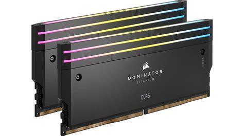 Corsair Dominator Titanium DDR5 Memory Released Features Replaceable