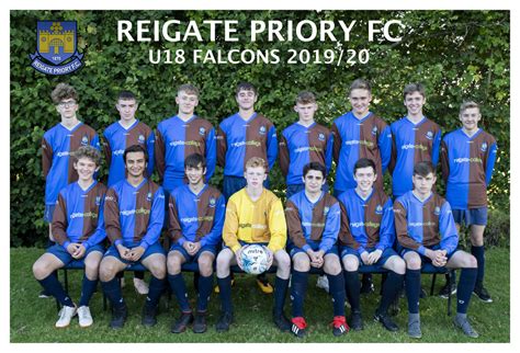 Sponsorship Of Reigate Priory Youth Football Club Reigate College