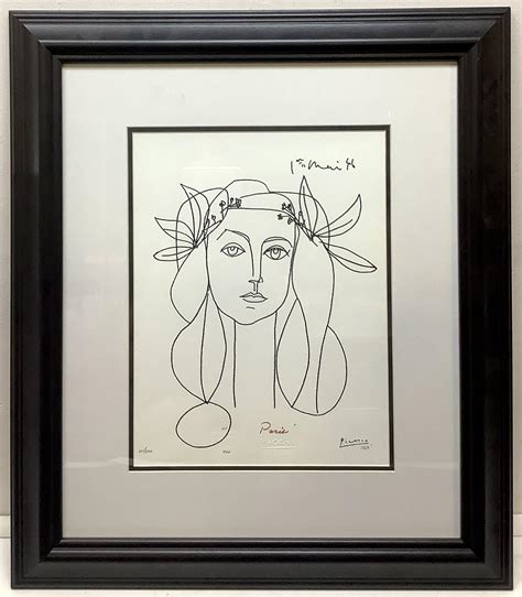 Lot After Pablo Picasso Limited Edition Lithograph Signed Plate