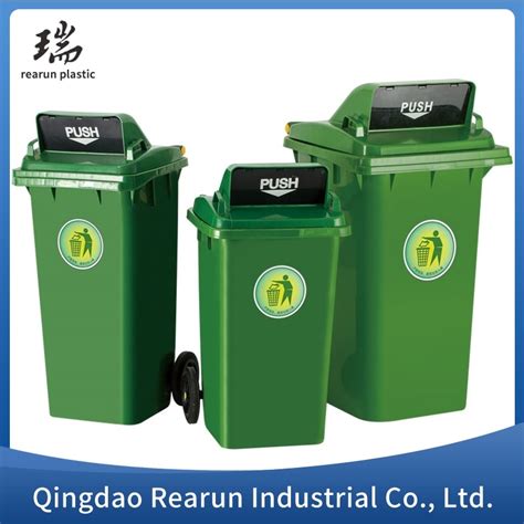 Outdoor Plastic Wheelie Mobilewheeled Wastegarbagetrash Bin