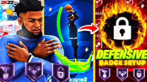 NEW BEST LOCKDOWN DEFENDER BADGE SETUP IN NBA 2K22 SEASON 2