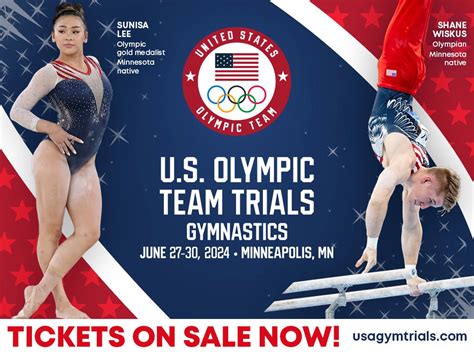 JUST ANNOUNCED: U.S. OLYMPIC TEAM TRIALS - GYMNASTICS | Target Center