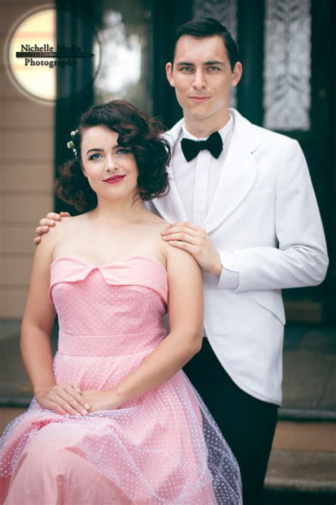 Lorraine Baines And George Mcfly From Back To The Future Cosplay