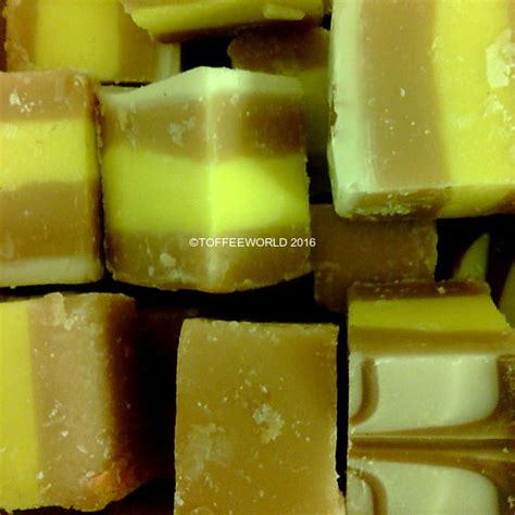 Vanilla Custard Slice Flavour Fudge And Nougat Fudge Factory