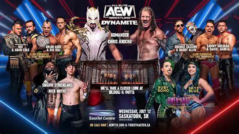 AEW Dynamite July 12 2023 Results Live Updates ITN WWE