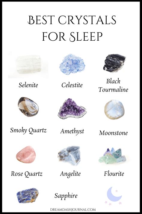 10 Best Crystals for Sleep to Keep By Your Bed