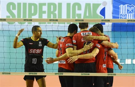 Sesi SP Enfrenta Montes Claros Nas Quartas De Final Da Superliga Masculina