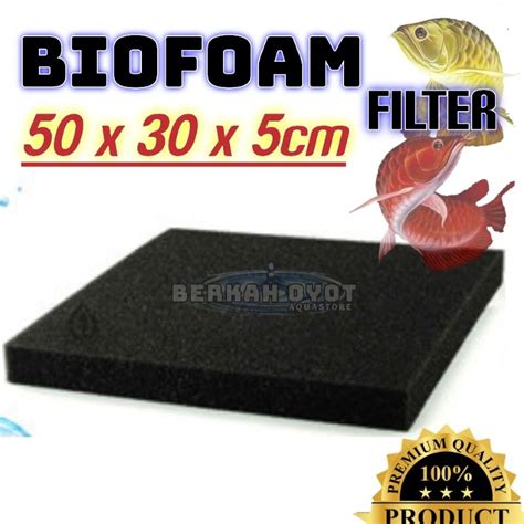 Jual Biofil Busa Biofoam Filter Kolam X X Tebal Cm Shopee