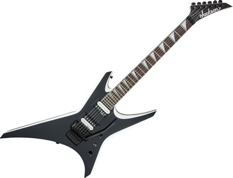 Jackson JS32 Warrior AH Black With White Bevels Muziker