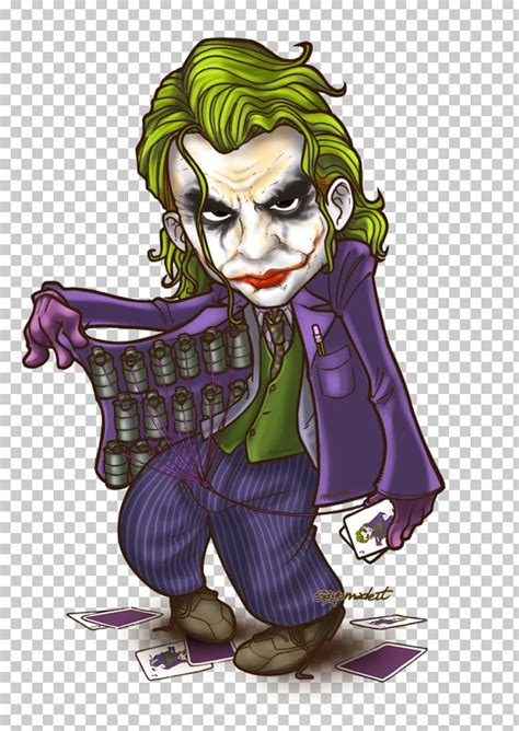 Joker Batman Harley Quinn Riddler Chibi PNG Clipart Art Batman