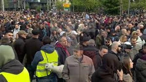 BG Drugi Protest Dijela Opozicije Blokirana Gazela BN