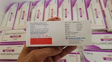 Oseltamivir Fluvir 75 Mg Tablet Capsule At Rs 430 Stripe In Thane ID