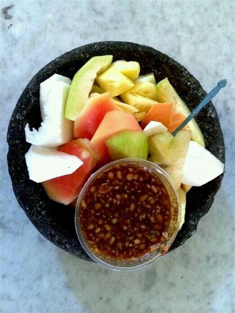 Rujak Buah Kesukaan Bumil Resep Masakan Indonesia Buah Segar