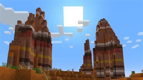 Around the Block: Eroded Badlands | Minecraft