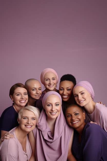 Foto De Estudio De Un Grupo De Mujeres De Diferentes Etnias Incluidas