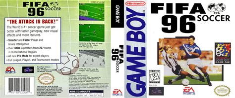 FIFA Soccer '96 - Game Boy | VideoGameX