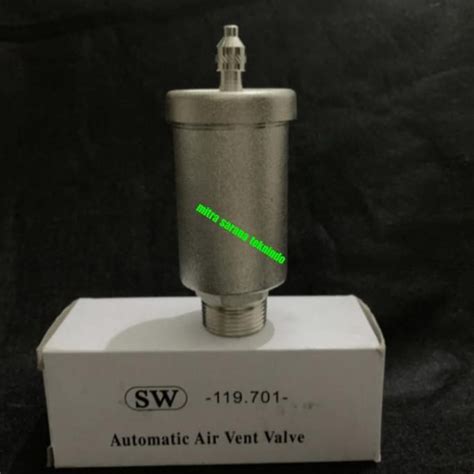 Jual Automatic Air Vent Valve Drat Inch Otomatis Air Vent Valve