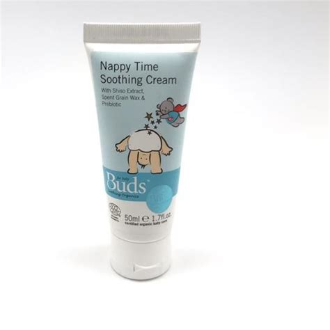 Jual Krim Ruam Popok Bayi Buds Organics Nappy Time Soothing Cream 50ml