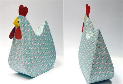 Tutorial De Como Realizar Gallinas De Papel Cart N Crafts Paper