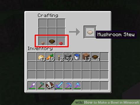 How To Place A Bowl In Minecraft