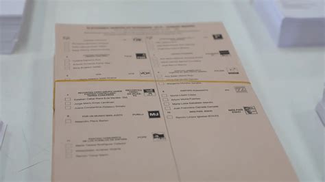 Cuáles Son Las Papeletas Para Depositar El Voto Al Senado Onda Cero Radio