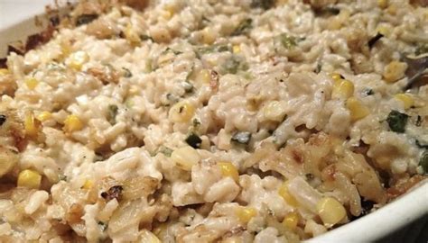 Creamy chicken and rice mushroom casserole - MyFitNutro