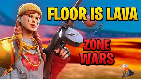 🔥 Floor Is Lava Zone Wars 🌋 Fortnite Creative Map Code Dropnite